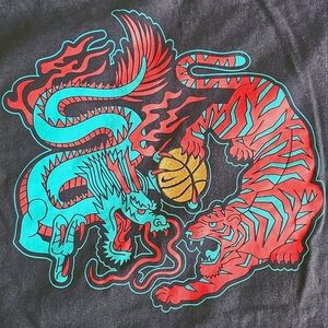 Nike Tiger & Dragon Basketball short Sleeve T-Shirt
